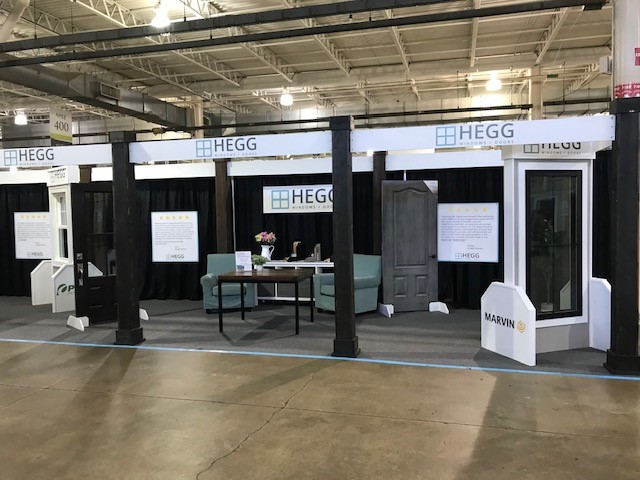 Booth from a recent home and garden show